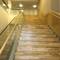 Handrails for new nursing home for the elderly "Liebhartstal II" in Vienna