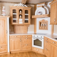 Country kitchen in private home