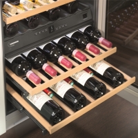 Racks for wine coolers