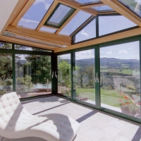 Special profile for conservatories