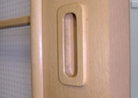 hidden pull handles