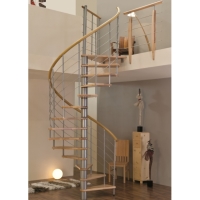 Railings for spiral staircases