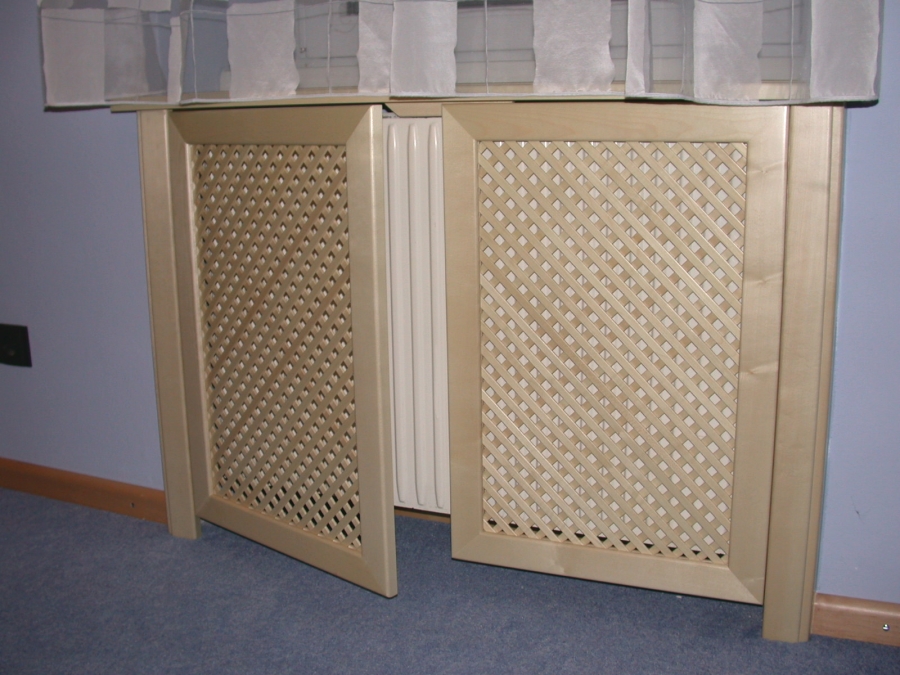 Radiator cover with doors fk Kolar Wooden mouldings