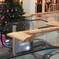 Shopping Center Nord's new handrails